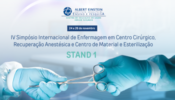 Estaremos presentes no IV Simpósio Internacional de Enfermagem em Centro Cirúrgico, Recuperação Anestésica e CME